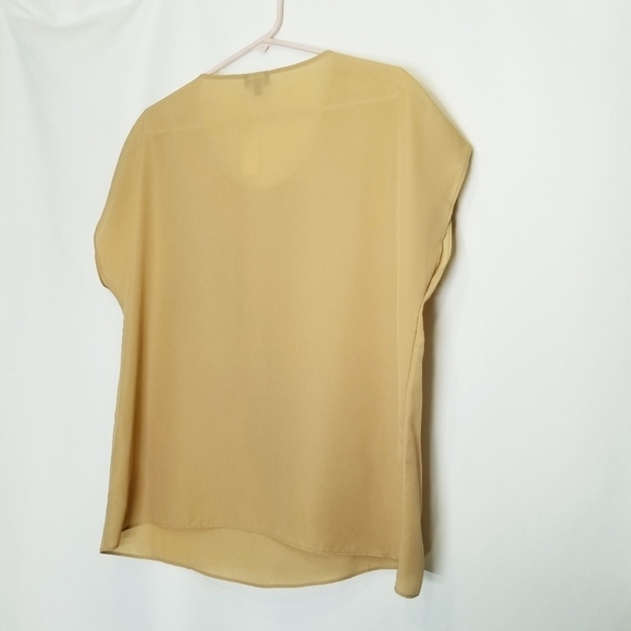 Talbots Large Blouse Gold Beaded With Rhinestones. NWT - Picture 14 of 16